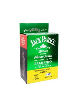 Caixa de Jack Paiol's Menta c/ Piteira