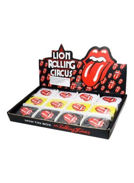 Caixa de Mini Lata Lion Rolling Circus & The Rolling Stones 