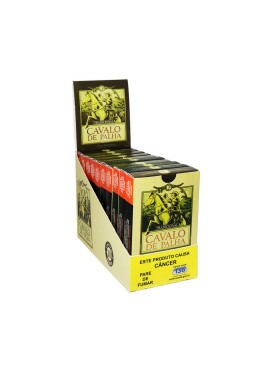 Caixa de Cavalo de Palha Tradicional 