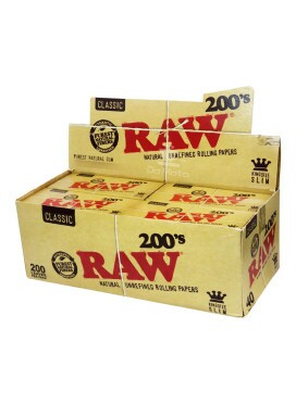 Caixa de Seda Raw King Size Slim 200