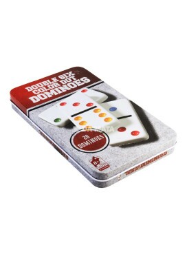Dominó Double Six Color Dot Dominoes