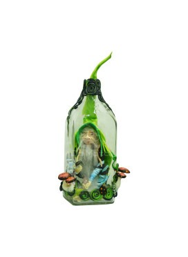 Duende na Garrafa Médio Verde