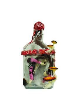 Duende na Garrafa Médio Rosa