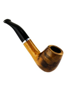 Cachimbo Elite Prateado Curvo