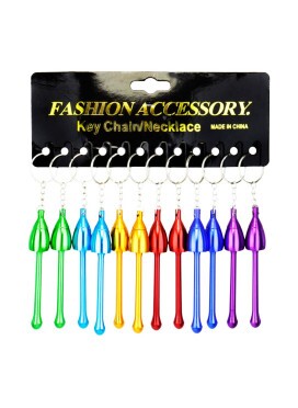 Pacote de Chaveiro Pipe de Metal 