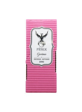 Incenso Natural Fênix Gerânio c/9un.