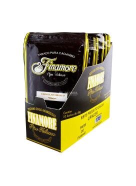 Caixa de Finamore Para Cachimbo Chocolate Branco