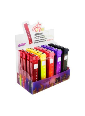 Caixa de Isqueiro Firestar Fruits Glow