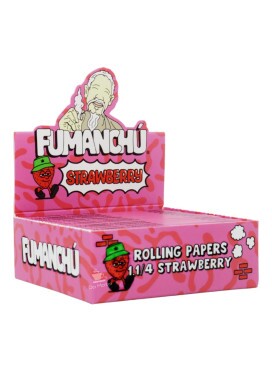 Caixa de Seda Fumanchú 1 1/4 Strawberry