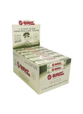 Caixa de Cone G-Rollz King Size Organic Hemp