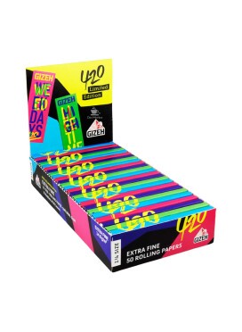 Caixa de Seda Gizeh Edição 420 1 1/4 Extra Fino