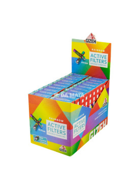 Caixa de Filtro Carvão Gizeh Rainbow Active