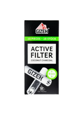 Filtro Carvão Gizeh Black 8mm
