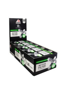 Caixa de Filtro Carvão Gizeh Black 8mm