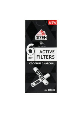 Filtro Carvão Gizeh Slim 6mm