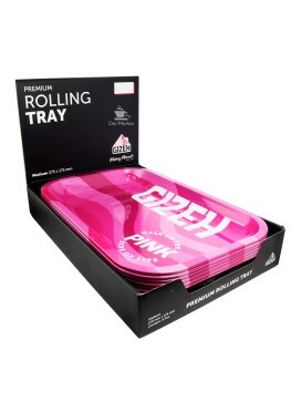 Caixa de Bandeja Gizeh Metal Pink Média
