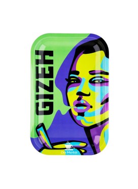 Bandeja Gizeh Metal Faces Média 