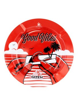 Cinzeiro Gizeh Metal Good Vibes