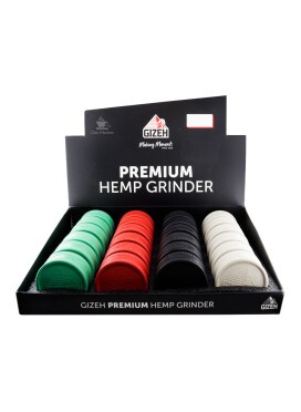 Caixa de Dichavador Gizeh Cânhamo Mix 55mm 2 Partes