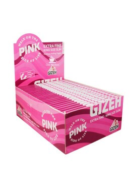 Caixa de Seda Gizeh Pink King Size Slim