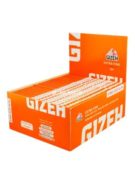 Caixa de Seda Gizeh Extra Fine King Size Slim