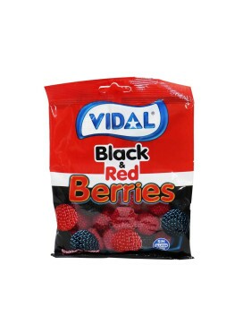 Bala de Goma Vidal Black & Red Berries 100g