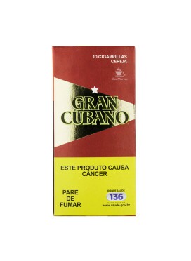 Cigarrilha Gran Cubano Cereja C/ Piteira