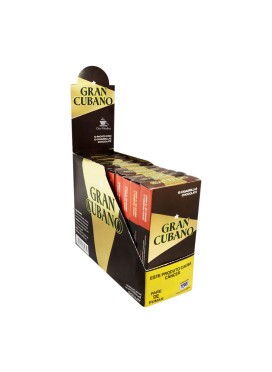 Caixa de Cigarrilha Gran Cubano Chocolate C/ Piteira 