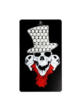 Dichavador Cartão Grinder Cards Skull