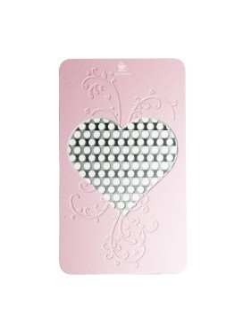 Dichavador Cartão Grinder Cards Heart