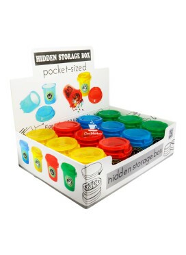 Caixa de Dichavador Plástico D&K Pote Coffe