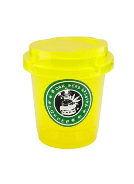 Dichavador de Plástico D&K Pote Coffe