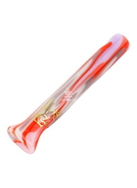 Piteira de Vidro Hippie Bong Wig-Wang Reverse 8mm c/ 4cm