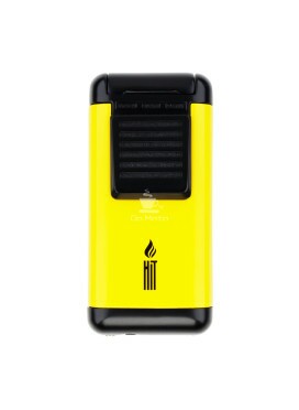 Maçarico Premium de Metal Hit Triple Flame Yellow