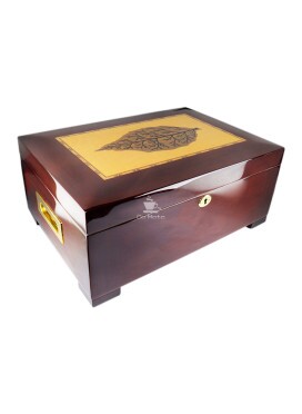 Caixa Umidora de Madeira Hit P/ 100 Charutos
