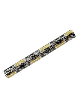 Piteira de Vidro Holder Full Print 8mm Gold