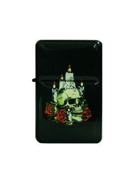 Isqueiro Clássico Candle Skull