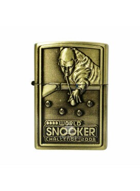 Isqueiro de Metal Dourado Snooker