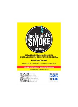 Caixa de Jack Paiol’s Goiano c/ Filtro e Piteira