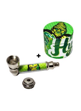 Kit Dichavador de Metal + Pipe Hybrid