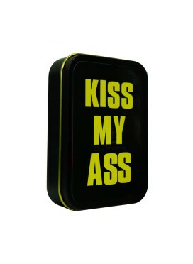 Lata de Metal Kiss My Ass