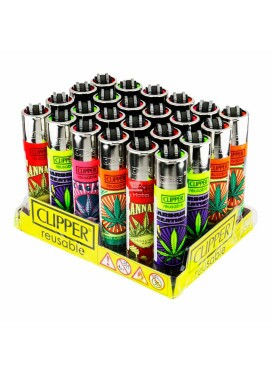 Caixa de Isqueiro Clipper Leaves Justice