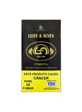 Charuto Leite & Alves Short Filler Besuki Corona C/ 5un