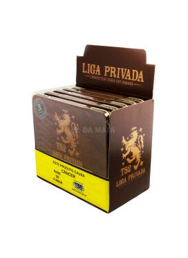 Caixa de Charuto Drew Estate Liga Privada T52 Coronets 