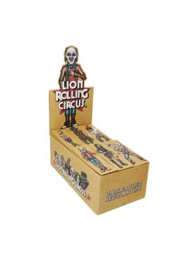 Caixa de Piteira Lion Rolling Circus Unbleached 