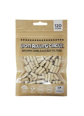 Filtro Lion Rolling Circus Brown Unbleached Slim