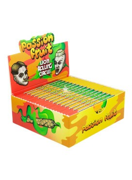 Caixa de Seda Passion Fruit Lion Rolling Circus 1 1/4