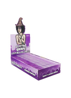 Caixa de Seda Grape Lion Rolling Circus 1 1/4