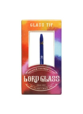 Piteira de Vidro Lord Glass Colors Dark Blue