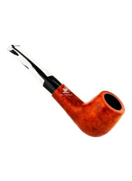 Cachimbo Maestro Briar Tradicional Reto C/ Piteira de Acrílico